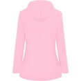 thumbnail image 3 of Veste Imperméable pour Femmes, Coquille Souple, Extérieure, Respirante, Pliable, Transitionnelle, Légère avec Capuche pour Printemps, Automne, Randonnée, Randonnée, Cyclisme, 3 of 3
