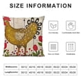 thumbnail image 5 of Farmhouse Animals Throw Pillow Covers with Funny Quotes Lawn Cases Inch Set of Linen Cushion Cover for Outdoor Couch Two, 5 of 5