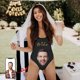 thumbnail image 2 of MKLEKYY Trajes De Baño Mujer Completo Women Fashion Diy Letter Print Piece Swimsuit Sexy Bikini Swimwear Bathing Sleeveless Backless Swimsuit 625, 2 of 3