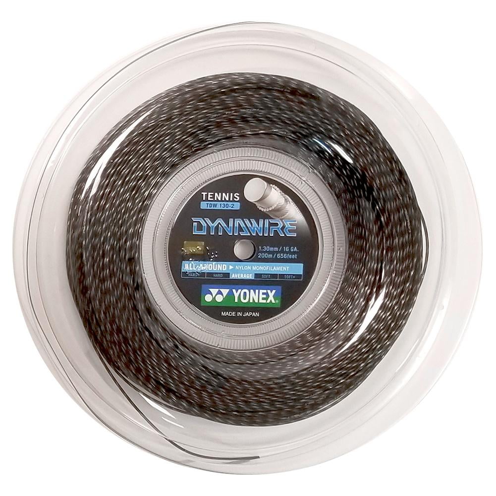 Yonex Dynawire Tennis String Reel ( 16 Black ) - Walmart.com