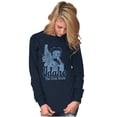 thumbnail image 4 of Retro Betty Boop Idaho State Outline Women's Long Sleeve T Shirt Brisco Brands S, 4 of 6