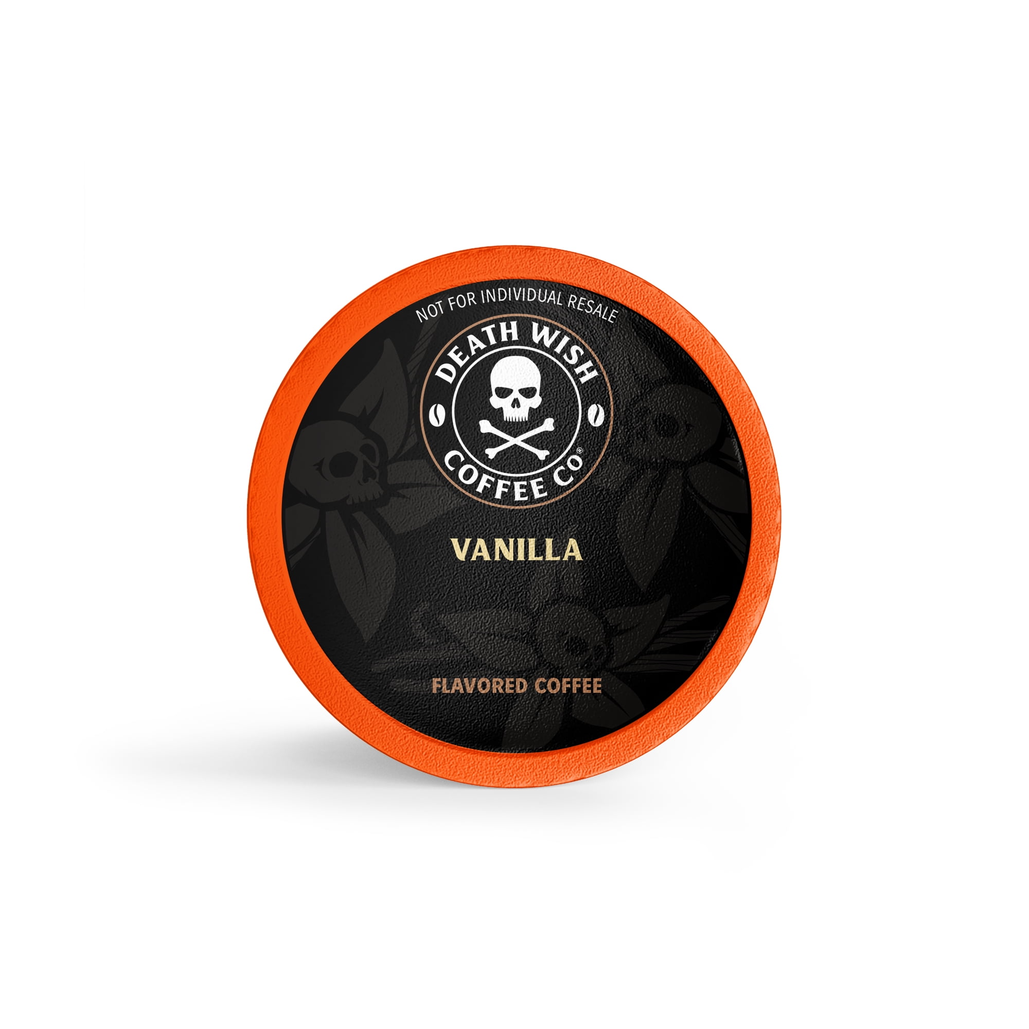 Death Wish Coffee Vanilla Single Serve Pods, Fair Trade, No Artificial Ingredients, Medium Roast, 30 Count