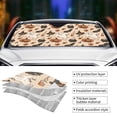 thumbnail image 5 of XMXT Car Sun Shade Windshield, Pumpkin Ghost Faces Fun Print Sunshade for Car Windshield Sun Shades for Car SUV Truck, s, 5 of 9