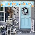 thumbnail image 2 of Blue Orange Halloween Happy Boo Day Yard Banner Halloween Birthday Decoration Boy Ghost Boo Spooky Happy Boo Day Yard Sign for Halloween Decorations Indoor or Outdoor, 2 of 6