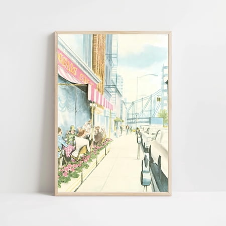 Zuno The New Yorker Magazine Cover Print May 16 1977 Issue New Yorker Poster Trendy Printable Wall Art Gift for Her, 8x12 UNFRAMED
