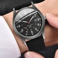 thumbnail image 3 of Reloj de Cuarzo Luminoso para Hombre Reloj Informal con Cinturón de Nailon Tejido Relojes Militares Unisex Reloj de Pulsera Informal Resistente Al Agua ANGGREK Otros, 3 of 4