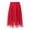 Red, variant on Sequin Midi Tulle Skirts for Women, A-line Elastic High Waist Long Party Skirt with Lining (Black, M)