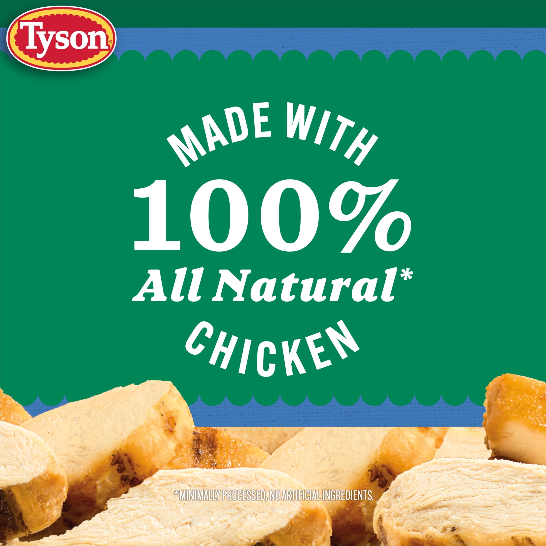 Tyson Grilled Chicken Breast Strips, 22 oz (Frozen, Fully Cooked)
