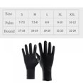 thumbnail image 6 of Compression Lightweight Sport Running Gloves Liner Gloves- Black-Men & Women, 6 of 6