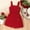 Red, variant on Zecgelong Toddler Girls Sleeveless Suspenders Solid Romper Jumpsuit Clothes Rompers For Girls Size 8-9 Years