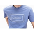 thumbnail image 3 of Lacoste Men's Reflective Logo Motion Regular Fit Cotton T-shirt Blue Size 8, 3 of 3