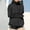 Black#2, variant on Viikei Summer Travel Essential Women's Lightweight UV Protective Blouse,Women's Casual Loose Solid Color Sunscreen Jacket Long Sleeved Hooded Casual Jacket Sky Blue XS