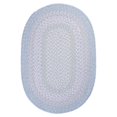 thumbnail image 1 of Colonial Mills Tapis BK58R072X072 Blokburst - Bleu Ciel Tapis Tressé Rond de 6 Pieds, 1 of 1
