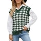 thumbnail image 2 of Suéter sin mangas NikouMX cuello en V para mujer S M L XL, 2 of 6