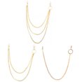 thumbnail image 1 of 3PCS Pants Chains Decorative Trousers Chain Waist Chain Jeans Chain Pocket Chain, 1 of 6