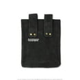 thumbnail image 4 of Black Medieval Renaissance Pouch Genuine Suede Leather Coin Bag LARP Cosplay, 4 of 4