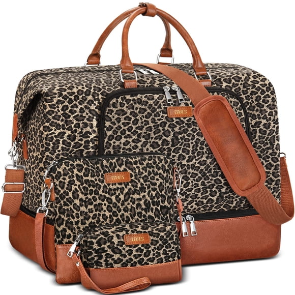 Bolsa de viaje Tibes Weekender Bag para mujer con paquete de zapatos