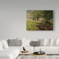 thumbnail image 3 of Trademark Fine Art 'Cattle By The Stream' Canvas Art by Bill Makinson, 3 of 3