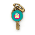 thumbnail image 1 of Broche Épingle à Cheveux Douce Amoureuse des Déesses Vintage en Métal, 1 of 3