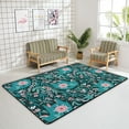thumbnail image 4 of Crawling Indoor Carpet Play Mat Elephants Jungle Tropical Boho for Living Room Bedroom Educational Nursery Floor Mat Area Rugs 60x39inch Carpet Runner, 4 of 6