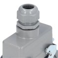 thumbnail image 4 of 16A 500V Waterproof Aluminum Alloy Heavy Duty Rectangular Connector HDCHE0164PG21, 4 of 4