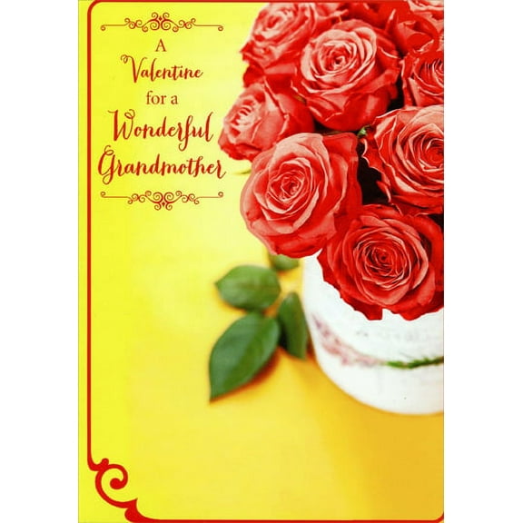 Valentine's Day Grandmother Greeting Card w/Envelope