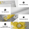 thumbnail image 6 of Yellow Cement Gray Outdoor Rug for Patio/Deck/Porch, Non-Slip Large Area Rug 3 x 5 Ft, Modern Abstract Art Yellow Indoor Outdoor Rugs Washable Area Rugs, Reversible Camping Rug Carpet Runner, 6 of 8