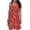 Red, variant on Womens Summer Boho Tube Dress Tunic Smocked Tiered Sleeveless Mini Dresses Pleated Elastic Strapless Floral Beach Sundress