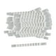 thumbnail image 2 of 100 tiras adhesivas para perchas de ropa, transparentes, con correa para el hombro Claro 10x90mm, 2 of 9