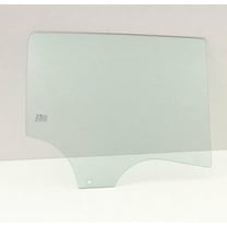 Passenger Right Side Rear Door Window Door Glass Compatible with Mazda 3 4 Door Hatchback 2010-2013 Models