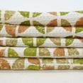 thumbnail image 2 of Fabdivine 100% Cotton Waffle Weave Hand Block Print Towel – Soft, Lightweight, 17" x 32", Set of 2, Chokar, 2 of 3