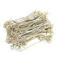 thumbnail image 1 of 100PCS Disposable Bamboo Knot Skewers Bamboo Knot Picks Bamboo Picks Cocktail Picks with Twisted Ends for Cocktail Party Barbeque Snacks Club Sandwich, 1 of 2