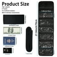 thumbnail image 2 of Money Wallet, Money Organizer for Cash with 6 Zippered Pocket Multipack Money Pouch, Cash Bill Organizer, Envelope Wallet Money Bag Small Travel Money Holder for Budgeting, Receipt, Coupons and Tips, 2 of 6