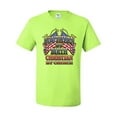 thumbnail image 2 of Southern By Birth Christian By Choice Inspirational/Christian Men's Graphic T-Shirt, Safety Green, 4XL, 2 of 3