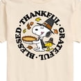 thumbnail image 3 of Peanuts - Thankful Grateful Blessed - Men's Short Sleeve Graphic T-Shirt, 3 of 6