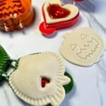 thumbnail image 3 of 1/3PCS Hand Pie Molds,Dough Presser Pocket Pie Mold,Mini Pie Mould Dough Press Mold Tool,Hallowee Pocket Pie Molds with Apples, Pumpkins and Love Heart Shape, 3 of 8