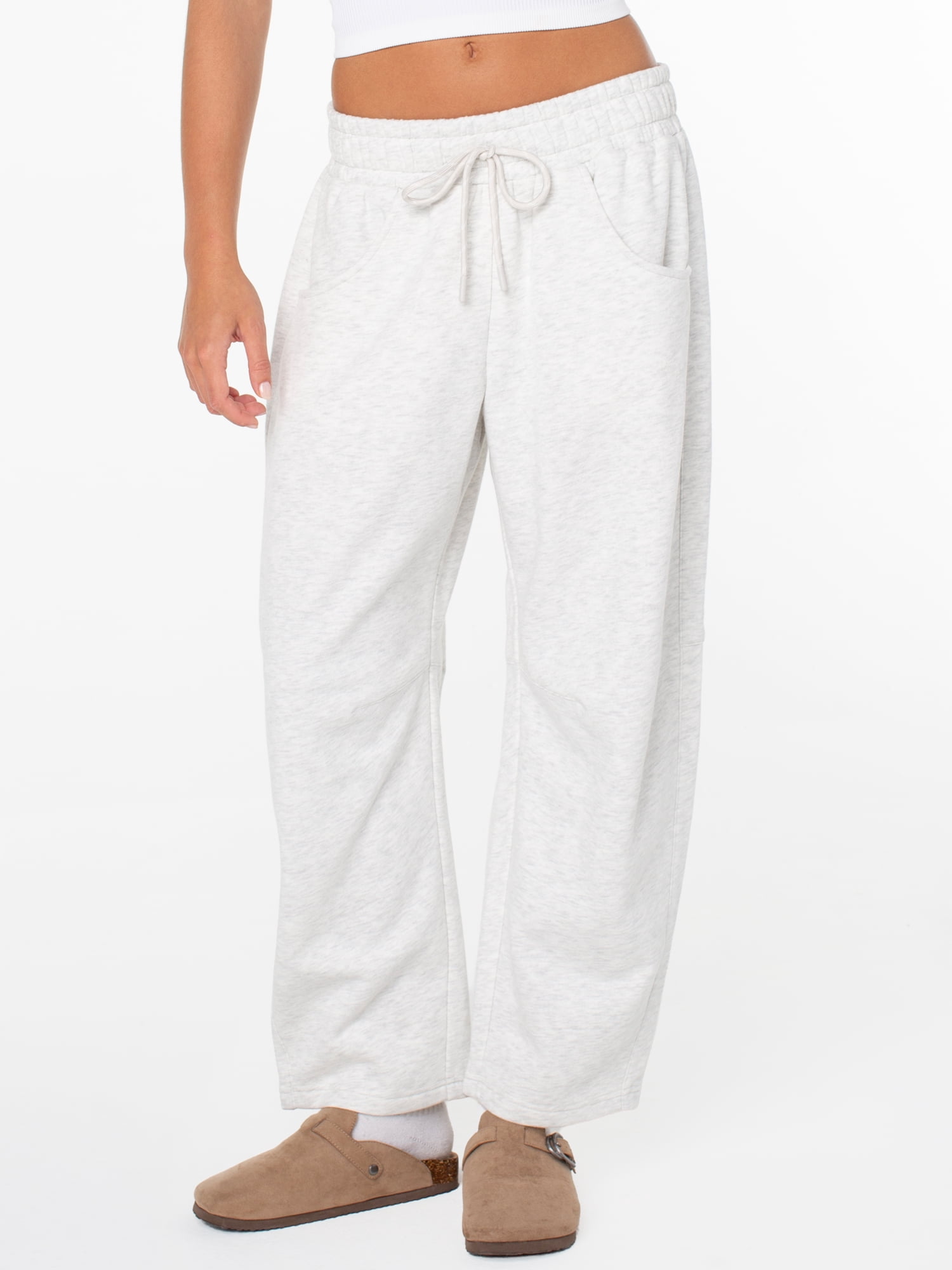 Celebrity Pink Women's and Women's Plus Fleece Barrel Sweatpant, Sizes XS-4X