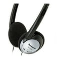 thumbnail image 3 of Panasonic On-Ear Headphones with Microphone, XBS for Deep Bass, Black and Silver, RP-HT21M, RP-HT21M, 3 of 4