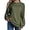 Green, variant on Women's Casual Long Sleeve Sweaters Loose Crewneck Knit Solid Pullover Sweater Jumper Tops