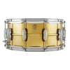 Ludwig Super Brass Snare Drum with Nickel Hardware - 14x6.5 LB403