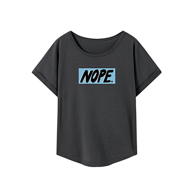 Camiseta de mujer Camiseta básica Camiseta de cuello redondo para mujer para viajes de oficina Mujer SG
