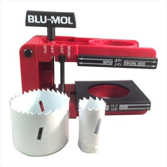 Disston 6574 Blu-Mol Professional Bi-Metal Lock Installation Kit