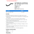 thumbnail image 2 of Lower Radiator Hose - Compatible with 2007 - 2009 Toyota Tundra 4.7L V8 GAS 2008, 2 of 2
