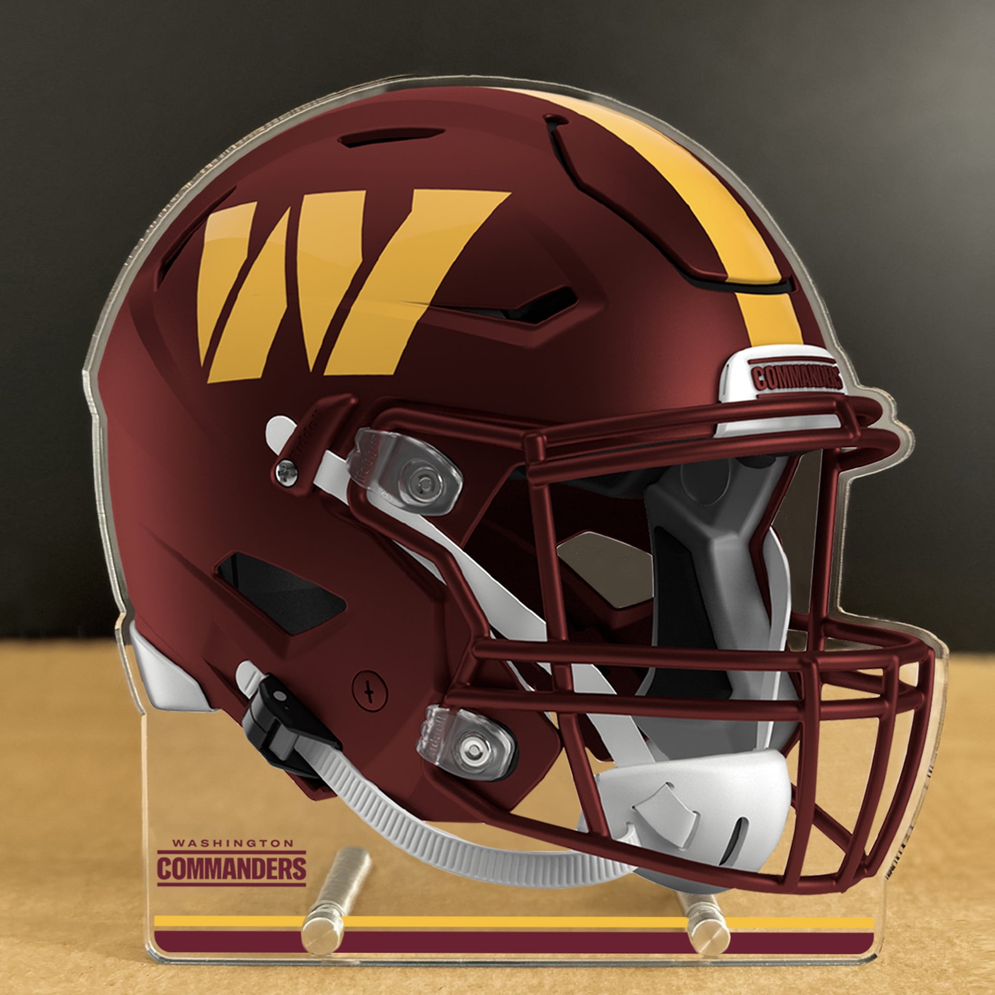 Washington Commanders 13" Speed Helmet Acrylic Plaque