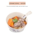 thumbnail image 3 of Shisuyan 1 Set 6 Pcs Household Ceramic Tableware Japanese Style Tableware for Single, 3 of 8