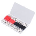 thumbnail image 4 of 140Pcs Wire Lug Red Copper Battery Welding Cable Bare Eyelet Ring End Terminal Connector with Heat Shrink Tubing, 4 of 14