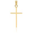 thumbnail image 5 of 10K Solid Yellow Gold Latin Mexican Holy Cross Necklace Religious Chain Pendant Jesus Christ Charm, 5 of 13