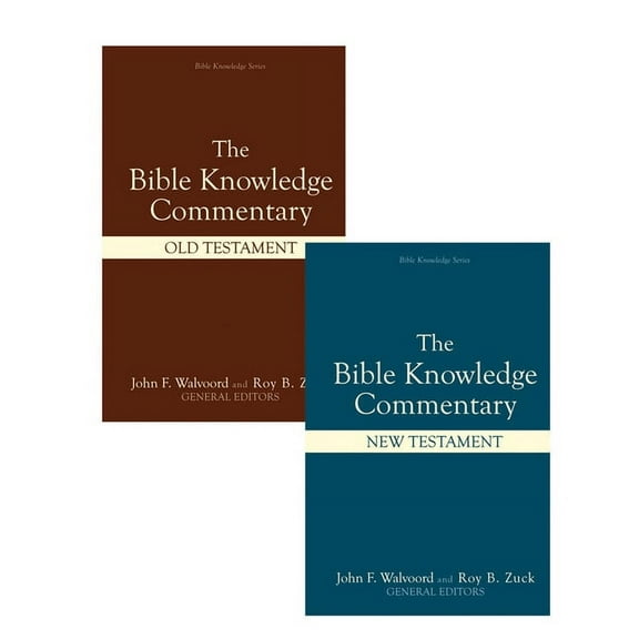 Bible Knowledge Series: Bible Knowledge Commentary (2 Volume Set) (Hardcover)