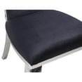 thumbnail image 3 of Chintaly Contemporary Tall-Back Upholstered Side Chair - 2 Per Box, 3 of 5