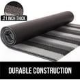 thumbnail image 4 of Gorilla Grip Premium Loop Doormat, 30x17.5, Soft Decorative Striped Scraper Door Mats, Durable Backing, Heavy Duty, 4 of 5